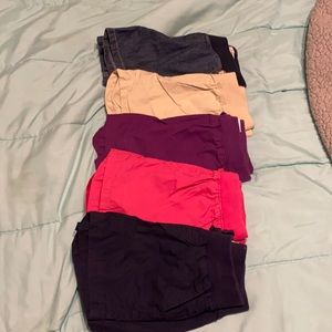 Five pair of Children’s Place shorts